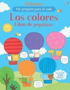 los colores libro de pegatinas-hannah wood-9781409594697