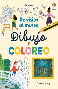 de visita al museo - dibujo y coloreo-rosie dickins-9781836068297