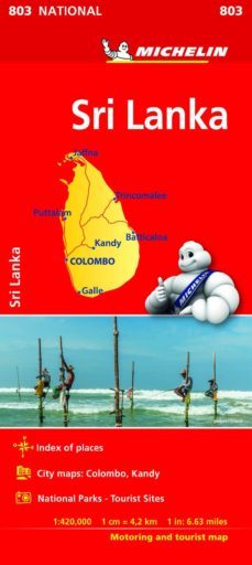 mapa national sry lanka-9782067229297