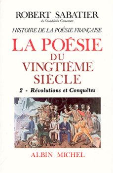 histoire de la poesie française - poesie du xxe siècle - tome 2 (ebook)-robert sabatier-9782226298997