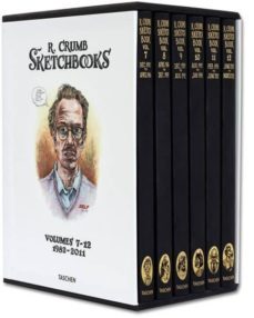 robert crumb: sketchbooks 1982-2011 (volumes 7-12)-9783836524797