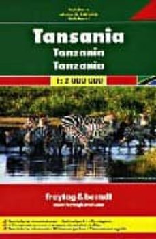 tanzania, mapa de carreteras (1:2000000) (freytag and berndt)-9783850842297