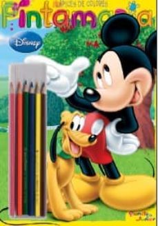 mickey y sus amigos: pintamania lapices de colores: ¡ha llegado e l invierno!-9788408090397
