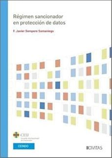 regimen sancionador en proteccion de datos-f. javier sempere samaniego-9788410854697