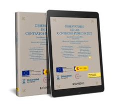 observatorio de los contratos publicos-jose maria gimeno feliu-9788411636797