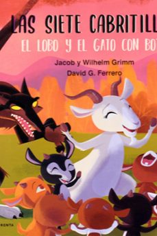 siete cabritillas, el lobo y el gato con botas-jacob grimm-wilhelm grimm-9788412060997