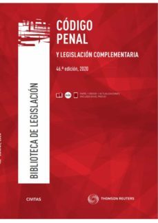 codigo penal y legislacion complementaria (papel + e-book) (46ª ed.)-julio diaz maroto y villarejo-9788413460697