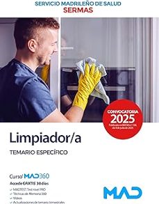 limpiador/a. temario especifico-9788414299197
