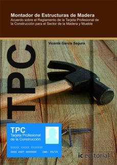 tpc madera y mueble - montador de estructuras de madera-9788415886297