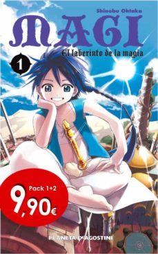 pack magi nº 1 + 2 especial 9,90-shinobu ohtaka-9788416090297
