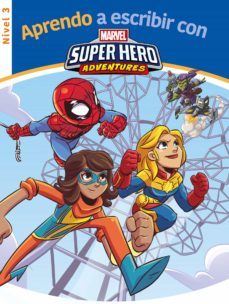 aprendo a escribir con los superheroes marvel - nivel 3 (aprendo a escribir con marvel)-9788417630997