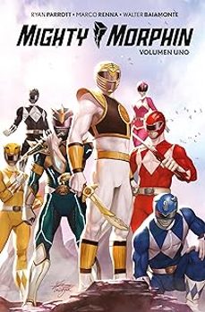 mighty morphin 1-ryan parrot-marco renna-9788419903297