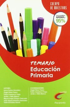 CUERPO DE MAESTROS TEMARIO EDUCACION PRIMARIA con ISBN 9788428380997 ...