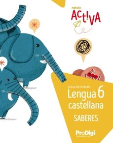saberes lengua castellana 6º primaria  activa prodigi-9788430741397