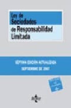 ley de sociedades de responsabilidad limitada (7ª ed.)-9788430946297