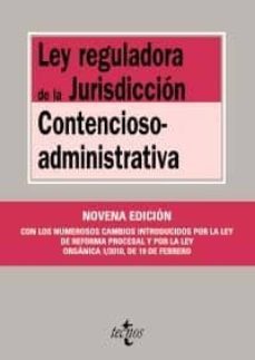 ley reguladora de la jurisdiccion contencioso-administrativa (9ª ed.)-victor moreno catena-9788430951697