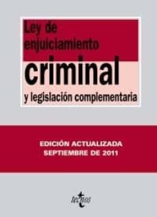ley de enjuiciamiento criminal (11ª ed)-9788430953097