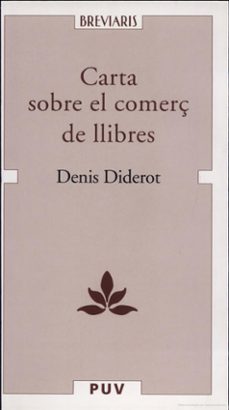 carta sobre el comerç de llibres-denis diderot-9788437059297