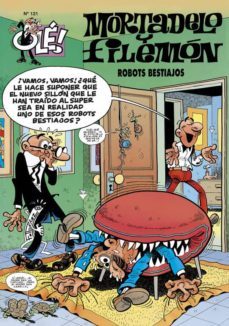 mortadelo y filemon: robots bestiajos (ole! nº 121)-9788440660497