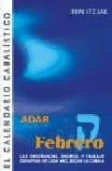 el calendario cabalistico. febrero-adar-ben itzjak-9788441412897