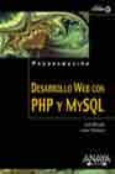 desarrollo web con php y mysql. programacion (incluye cd)-9788441515697