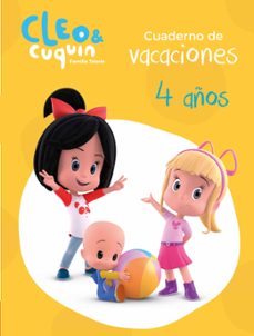 cuaderno vacaciones cleo y cuquin - 4 años (cleo y cuquin: actividades)-9788448852597