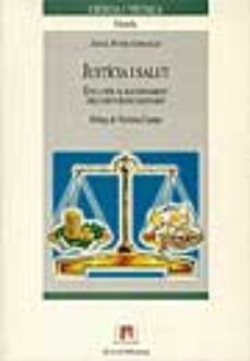 justicia i salut: etica per al racionament dels recursos sanitari s-9788449014697