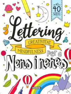 lettering per a nens i nenes: creativitat mindfulnes-9788467789997