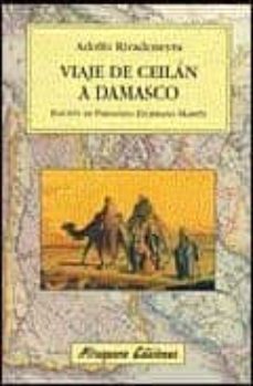 viaje de ceilan a damasco-a. rivadeneyra-9788478132997