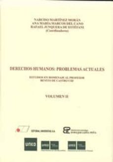 derechos humanos problemas actuales (vol. i y vol. ii)-narciso martinez moran-9788479914097