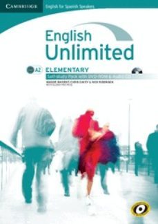 english unlimited elementary self-study pack (workbook with dvd a nd audio cd) spanish ed.-9788483239797