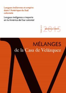 langues indiennes et empire dans l amerique du sud coloniale-9788490960097