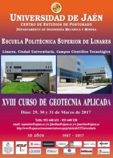xviii curso de geotecnia aplicada (ebook)-jose luis molina nuñez-julian martinez lopez-9788491591597
