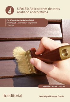 aplicacion de otros acabados decorativos. mamr0208 (ebook)-juan miguel pascual cortes-9788491984597