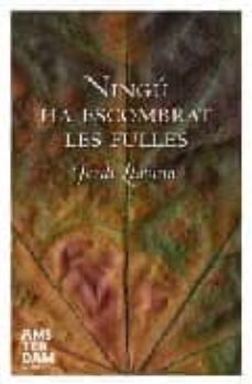 ningu ha escombrat les fulles-9788492406197