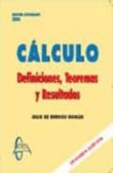 calculo definiciones, teoremas y resultados-juan de burgos roman-9788493671297