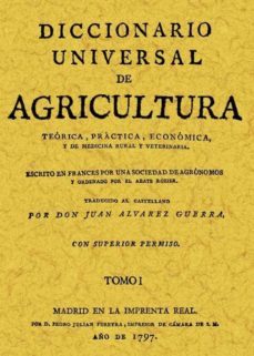 diccionario universal de agricultura (tomo 1)-abate rozier-9788497612197