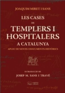 les cases de templers i hospitalers a catalunya-9788497792097