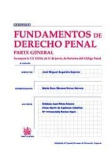 fundamentos de derecho penal. parte general. (4ª edicion)-9788498769197