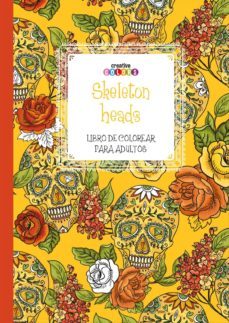 skeleton heads: colorear para adultos-9789461886897