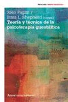 teoria y tecnica de la psicoterapia guestaltica (3ªed)-irma l. shepherd-9789505182497