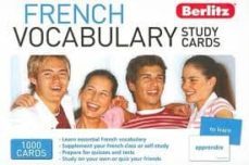 french berlitz vocabulary study cards-9789812689597
