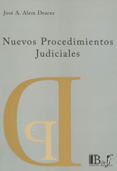 nuevos procedimientos judiciales-jose alem deaces-9789974676497