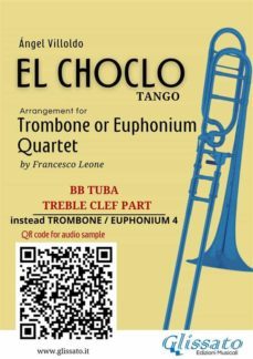 bb tuba t.c. (instead trombone 4) part of  "el choclo" for quartet (ebook)-9791221393897