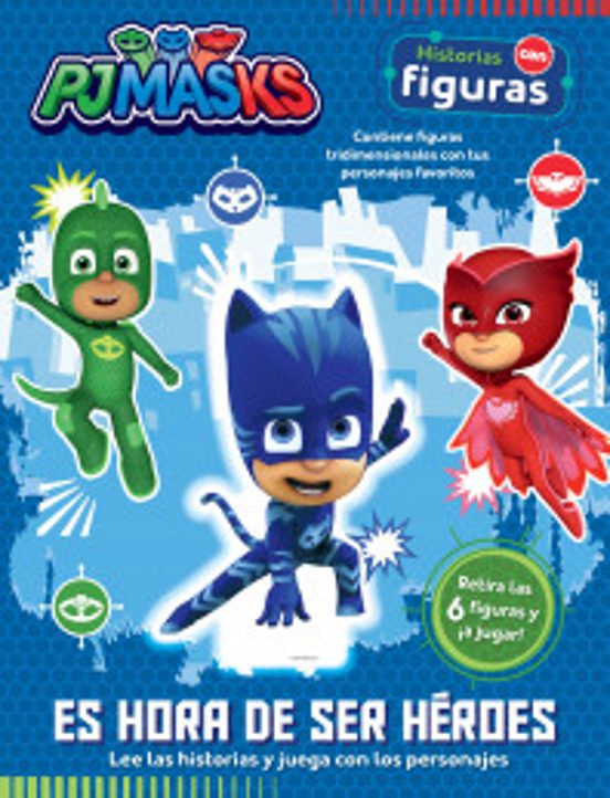 Portada de PJ Masks. Es tiempo de ser héroes