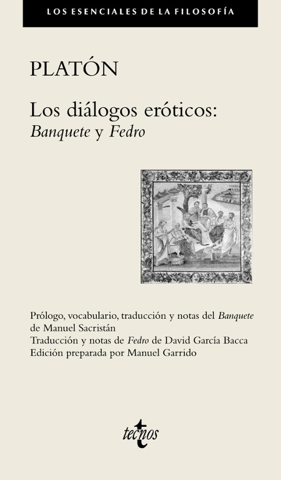 Portada de LOS DIALOGOS EROTICOS  BANQUTE Y FEDRO