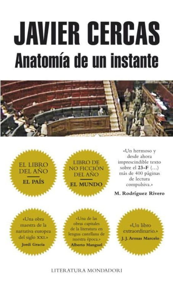 Portada de ANATOMIA DE UN INSTANTE