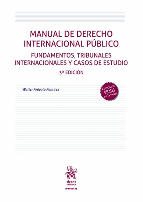 Portada de Manual de Derecho Internacional Público. Fundamentos, tribunales internacionales y casos de estudio 3ª Edición