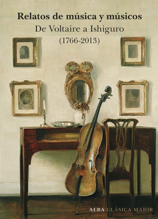 Portada de RELATOS DE MUSICA Y MUSICOS DE VOLTAIRE