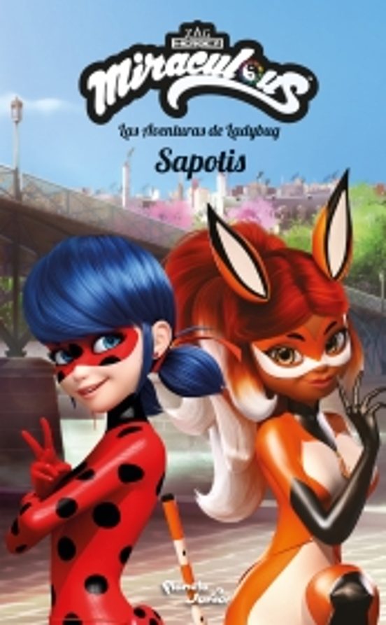 Portada de miraculos. Las aventuras de Ladybug. Sapotis